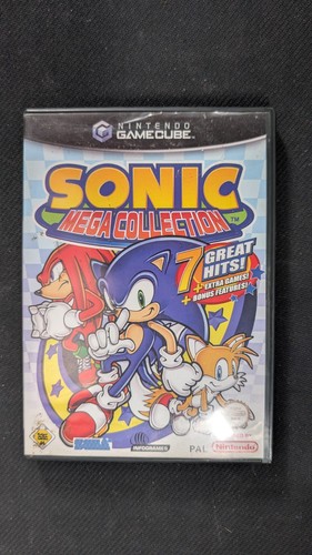 Sonic mega collection gamecube - sonic,