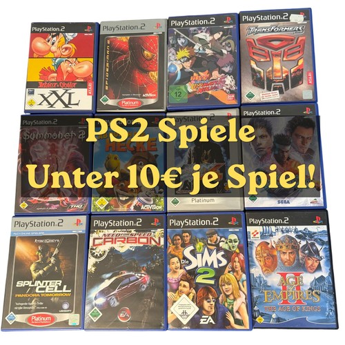 Sony playstation ps2 spiele - ps2,