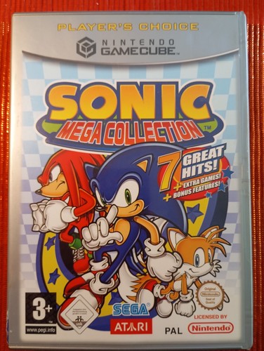 Nintendo game cube sonic mega - nintendo,
