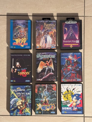 Mega drive japan games - drive,