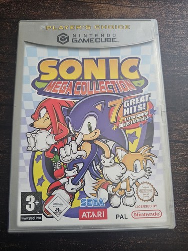 Sonic mega collection gamecube - sonic,