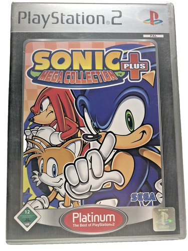 Sonic mega collection plus ps2 - sonic,