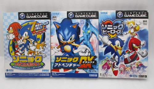 Gamecube sega sonic - gamecube, heroes