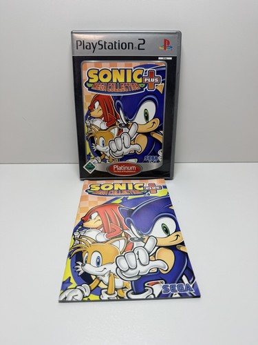 Sonic mega collection plus ps2 - sonic,